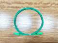 50PCS G65A2 1.6mm Optical Fiber Cable 4m SC APC Fiber Optic Patch Cord Simplex Single Mode Fiber Optic Patch Cable Green.