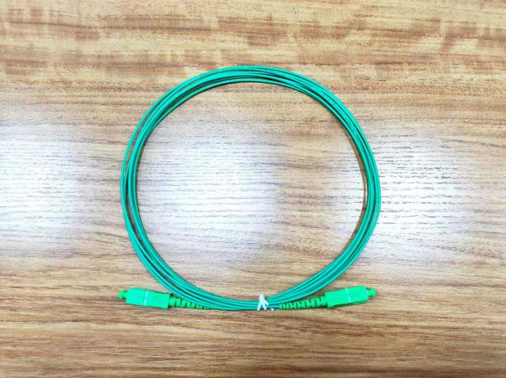 50PCS%20G65A2%201.6mm%20Optical%20Fiber%20Cable%204m%20SC%20APC%20Fiber%20Optic%20Patch%20Cord%20Simplex%20Single%20Mode%20Fiber%20Optic%20Patch%20Cable%20Green%20-%20Image%206