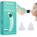 Baby Nasal Aspirator, Electric Nose Mucus Cleaner for Newborns and Toddlers, Rechargeable Automatic Booger Suctioner for Babies with 5 Levels Suction.