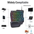 Jedel K601 Single Hand RGB Gaming Keyboard.