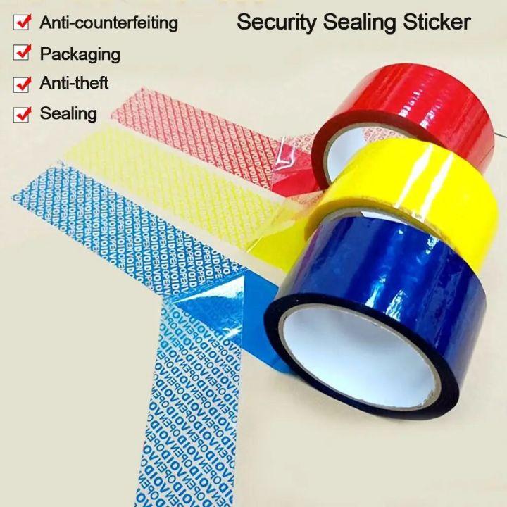 Anti-counterfeiting Security Warranty 50M Void Adhesive Tape Security Sealing Sticker Anti- Label Tamper Proof