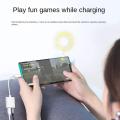 Headphones Adapter 2 in 1 For iOS USB C to 3.5mm Charging Jack Audio AUX Cable for iPhone Samsung xiaomi Huawei Poco MacBook.