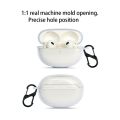 Realme Buds Air 6 Pro Transparent Only cover Premium Artificial Carrying cover Shockproof Earbuds Protective Cover Box For Buds Soft Silicone Bluetooth Headphone Cover. 