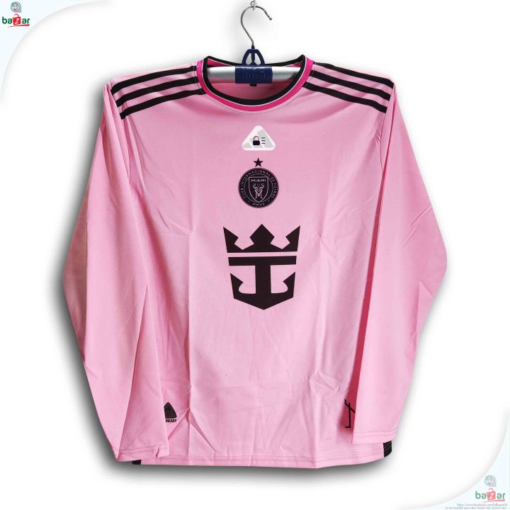 Inter Miami Full sleeve Football Jersey For Man - Long Sleeve Club Jersey - Inter Miami Jersey 2026/27