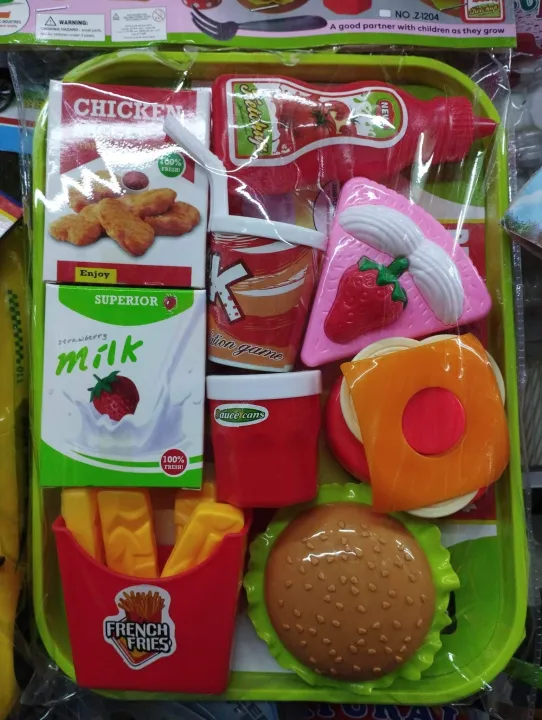 Fast%20food%20Burger%20Set%20Kids%20Toy%20-%20Image%202