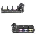 3 Keys Knob RGB Gaming Keyboard Programming Keypad Mini Mechanical Keyboard Custom Keyboard Macro Keyboard. 