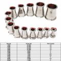 Conventional 45*32mm 304 stainless steel Sanitary Ferrule Reducer Fitting SS316 Tri Clamp. 