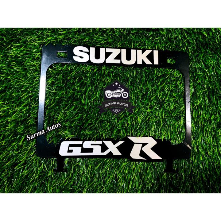 Motorcycle Number Plate Frame / License Plate Cover Frame For GSXR