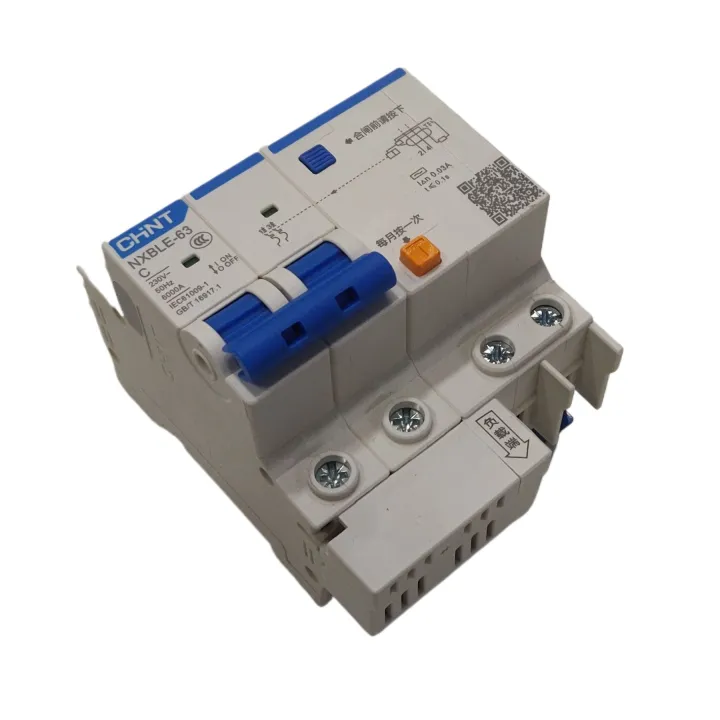 CHINT%2040A%20DP%20RCBO%2030mA%206KA%20Residual%20Current%20Operated%20Circuit%20Breaker%20NXBLE%202P%20Earth%20Leakage%20Protector%20-%20Image%202