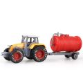 【Toy life hall】Alloy Engineering Car Model Tractor Toy Vehicles Farmer Vehicle Belt Toy Car Model Gift for Toys Model Car. 