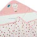 Cute kitty baby wrapping sheet> pure cotton baby wrapping sheet.