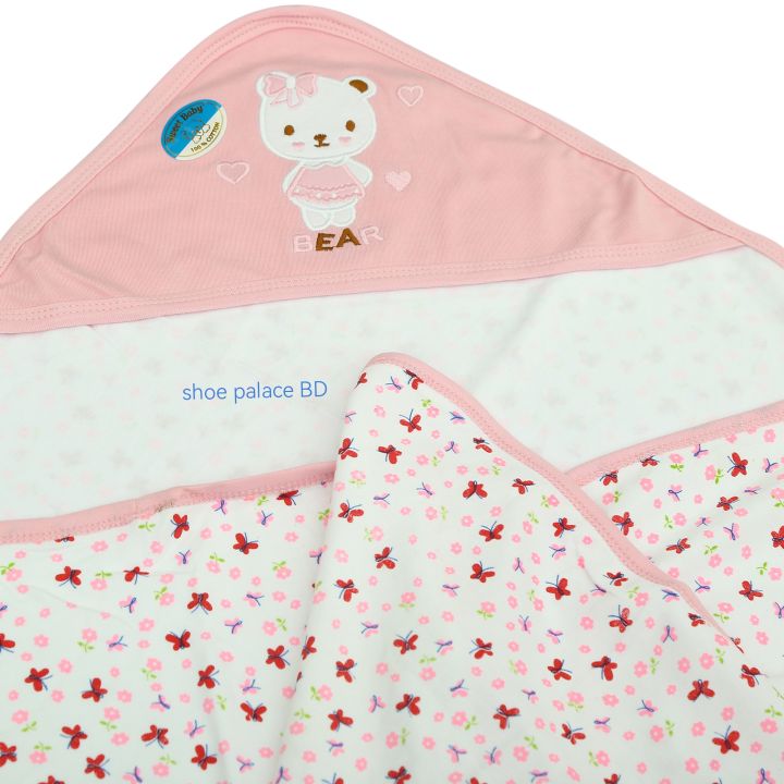 Cute%20kitty%20baby%20wrapping%20sheet>%20pure%20cotton%20baby%20wrapping%20sheet%20-%20Image%202