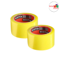 2 pcs 3 Inch 70 Meter Yellow Gum Tape for Carton Binding. 