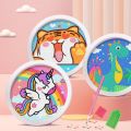 Gem Diamond Painting Art Kits for Kids Cute Stickers DIY Tools and Crafts Supplies for Childre Toy. 