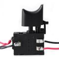 2Pcs Electric Drill Control Switch Cordless Drill Trigger Switch Speed Control Button DC 7.2 V-24 V 16A for Power Tools. 