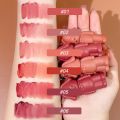 Kobeleen Keychain Design Cute Matte Lip Mud Lipstick Velvet Lip Glaze Red Lip Gloss Women Long Lasting Lip Tint Mud Cosmetics. 