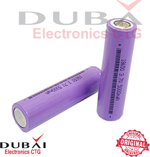 Lithium Li-ion 18650  3.7V Flat Top Rechargeable Battery