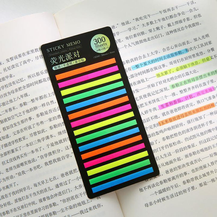 New%20300%20heet%20Rainbow%20Color%20Index%20Memo%20Pad%20Extra%20Thin%20Fluorecent%20Note%20ticker%20Yao%20tore%20-%20Image%204