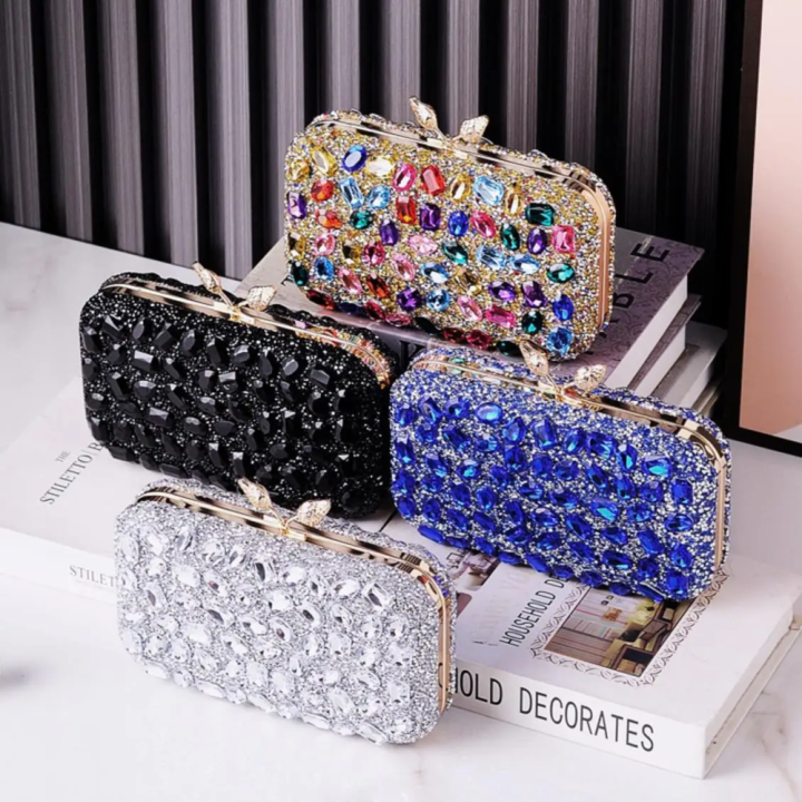 Evening%20Bag%20%20%20Handbag%20Rhinestone%20Clutch%20Wedding%20Purse%20Resin%20Inlay%20Bag%20-%20Image%203