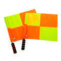 Soccer Referee Flags with Carrying Bag Football Judge Linesman Sideline Fair Play Sports Match Flags Referee Equipment.