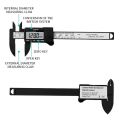 Digital Vernier Caliper 0-150mm 6-inch LCD Electronic Carbon Fiber Altimeter Micrometer Measuring Tool-0-150mm box. 