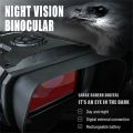 NV600 Pro 3.5-inch 1080P HD Digital Night Vision Binoculars Telescope Infrared Night Vision for Hunting Camping with 16G Card.