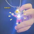 [ New ] Creative Ultraman Children's Necklace Pendant Luminous Sound Toy Pendant Children's Birthday Gift Little Boy. 