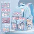 Sanrio My Melody Mochilas Aestethic Bag Escuela Student Campus Backpack Cute Fashion Printing Large Capacity Kawaii Simple Tidy.