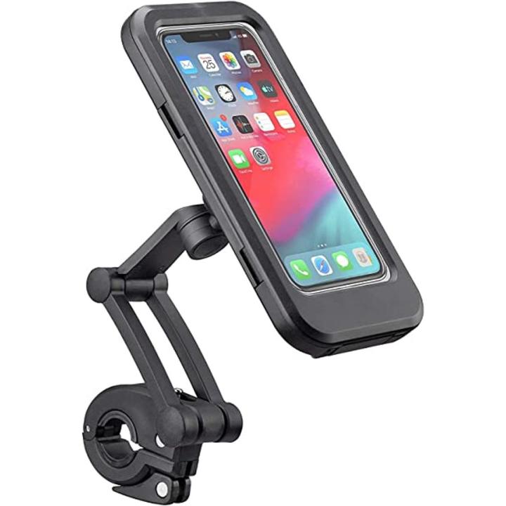 Universal 360 Rotating bike Handlebar Mobile Phone holder with Touch Screen(Belizzi)