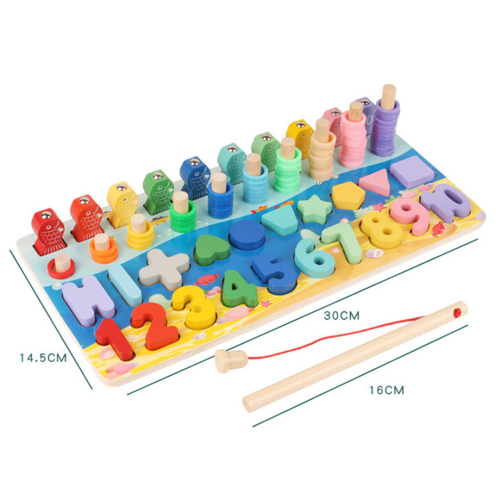 %E3%80%90Serendipity%20party%E3%80%91Baby%20Kids%20Educational%20Wooden%20Toys%205%20in%201%20Fishing%20Count%20Numbers%20Matching%20Digital%20Shape%20Puzzle%20-%20Image%206