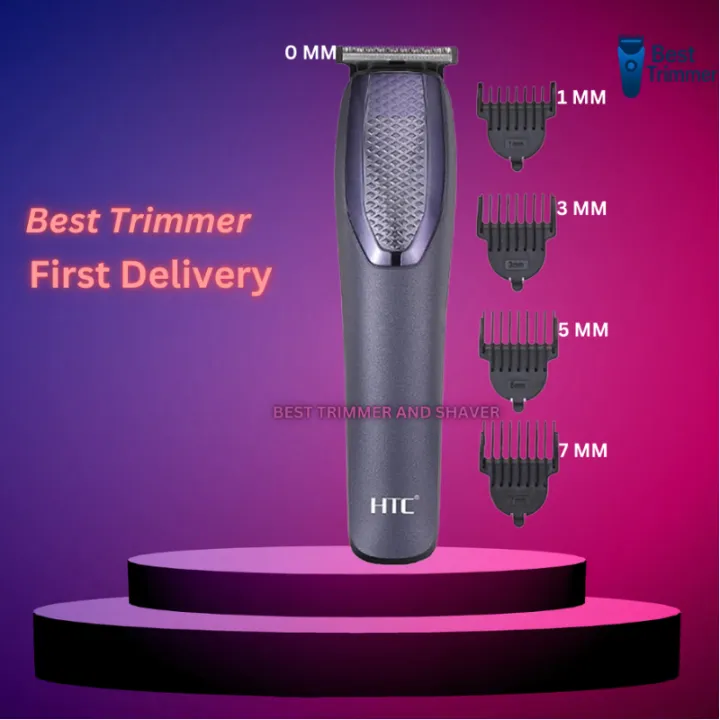 Htc Razor Sizes HTC AT-1210 Rechargeable 4 Clipper Hair Trimmer for Men | Daraz.com.bd