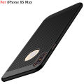 Ultra Thin heat dissipation back cover for Xs Max hollow breathable micro matte phone casing hard pc shell super slim phone case. 