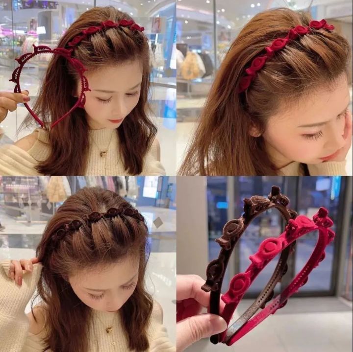 Fashion%20Sweet%20Braided%20Hair%20Clip%20Band%20Non-slip%20Headband%20Hairpin%20Ornaments%20Hair%20Clip%20Accessories%20Simple%20Teeth%20Design%20Hair%20Hoop%20for%20Women%20Girls%20-%20Image%203
