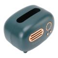 Vintage Radio Tissue Box, Retro Radio Tissue Box Plastic for Kitchen for Living Room. 