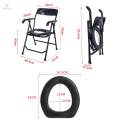 Commode Chair ,Potty Chair ,Multipurpose, Lightweight Folding Portable Toilet Seat, Disabled Toilet.