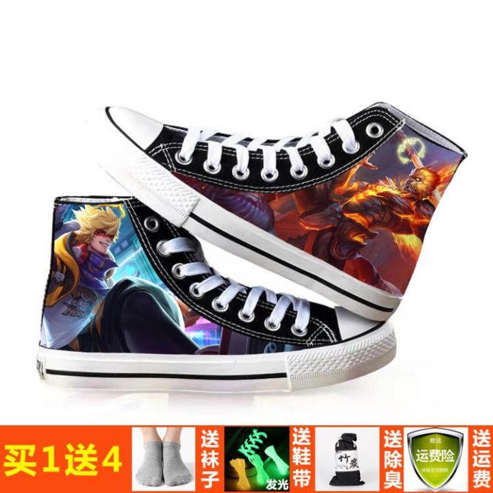 King%20Glory%20High-Top%20Shoes%20Male%20and%20Female%20Student%20Li%20Bai%20Hanxin%20Sun%20Wukong%20Zhizunbao%20Canvas%20Shoes%20Surrounding%20the%20Game%20-%20Image%206
