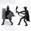 Multi-Jointed Movable Shapeshift Robot 2.0 3D Printed Mannequin Dummy 13 Action Figures Toys Kids Adults Parent-children Games. 