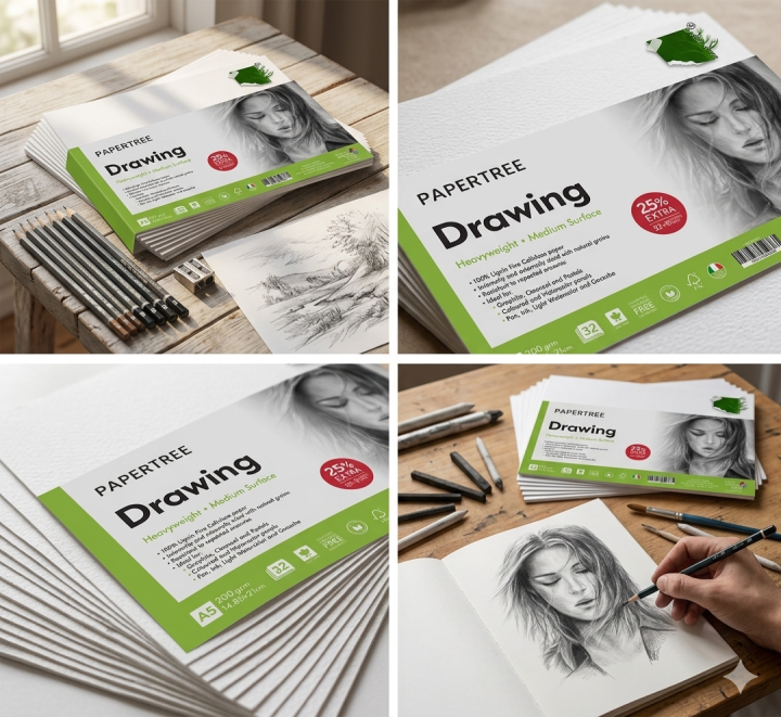 Papertree%20Sketching%20&%20Drawing%20Papers%20200%20GSM%20A5,%2040%20Sheets%20-%20Image%203