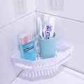 Multi-Function Corner Storage Rack Kitchen Bathroom Bathroom Draining Shelf Washbasin Seamless Triangle Storage Rack.