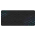 GAMING DESKTOP MAT E-SPORT HONEYCOMB PATTERN 300*700*2MM ANTI-SKID RUBBER MOUSE PAD. 