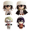 【Unfair Hang】20cm Bungou Stray Dogs Plush Doll Toy Fyodor Dostoyevsky Kunikida Doppo Izumi Kyouka Cute Soft Stuffed Pillow Birthday Gift. 
