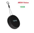 AR34 Mini Round Digital Voice Recorder 16GB LED Display. 