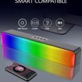 M8 Led Bluetooth Soundbar with Led Colourfull Light. 