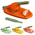 2-in-1 Dumpling Maker Pitha Maker, Manual Dough Presser Dumpling Wrapper Mold Dough Pressing Tool Kitchen Pastry Baking Tool accessories.