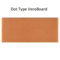 DOTTED Veroboard Normal Dotted 14.5×6.5cm Stripboard Vero Board Dot Veroboard Single Side For Prototyping Designing Weld Soldering Arduino DIY. 