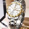 BINBOND 2521 Luxury Brand Luminous Quartz Watch For Men.