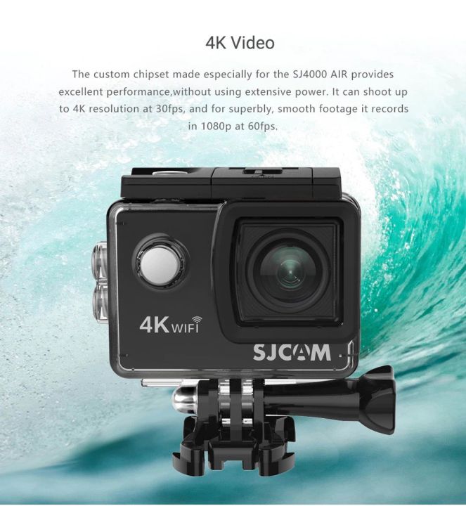 SJCAM%20SJ4000%20AIR%204K%20Action%20Camera%20Full%20HD%20Allwinner%204K%2030FPS%20WIFI%202.0"%20Screen%20Mini%20Helmet%20Waterproof%20Sports%20DV%20Camera%20-%20Image%202