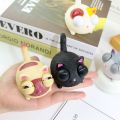 Funny Novelty Burst Eye Cat Vent Ball Toy Big Face Angry Cat Decompression Ball Animal Anti Stress Adult Kids Soft Squeeze Toys MuXiaRe. 