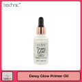 Technic Dewy Glow Primer Oil Makeup Base Hydrating Healthy Glow Skin - 25ml. 