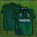 Pakistan World Cup Jersey 2026/27 Short Sleeve Polo Cricket Jersey For Men - Half Sleeve - Pakistan Cricket Jersey 2026/2027. 